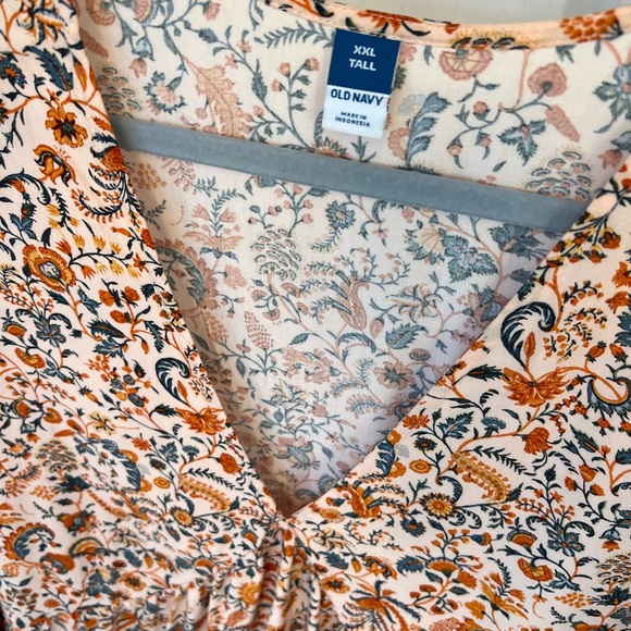 Old Navy Plus Size Thanksgiving Fall Dress, Size XXL Tall - Picture 3 of 3